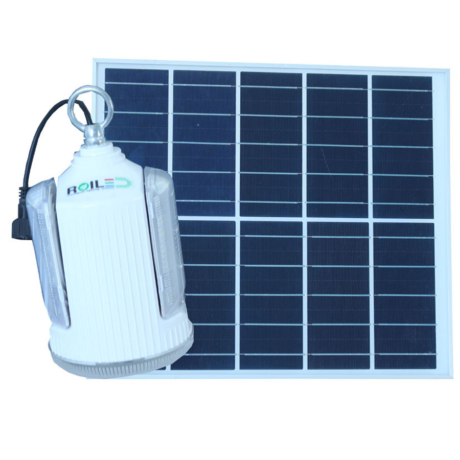 Đèn bóng búp năng lượng mặt trời 60W RoiLed sử dụng trong nhà RT60W