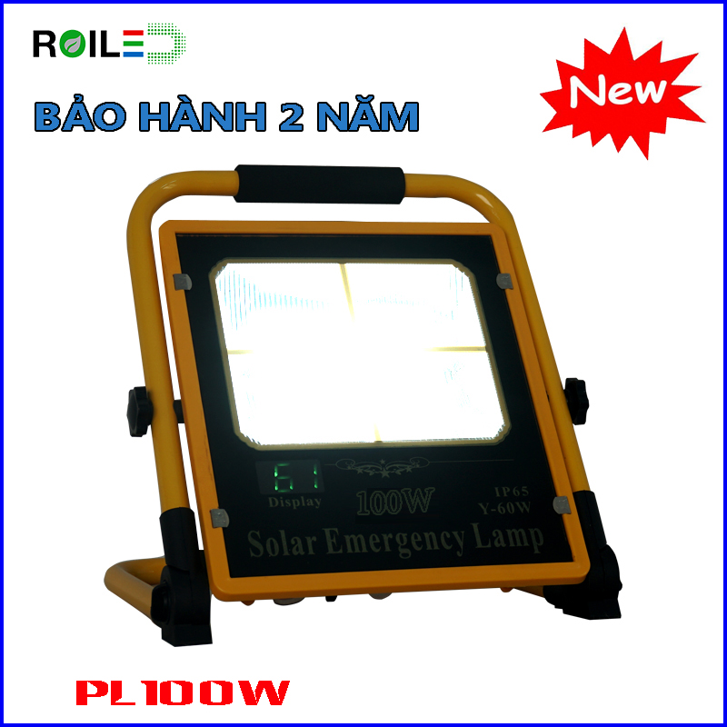 Đèn chiếu sàn, xách tay Roiled PL100W| NLMT