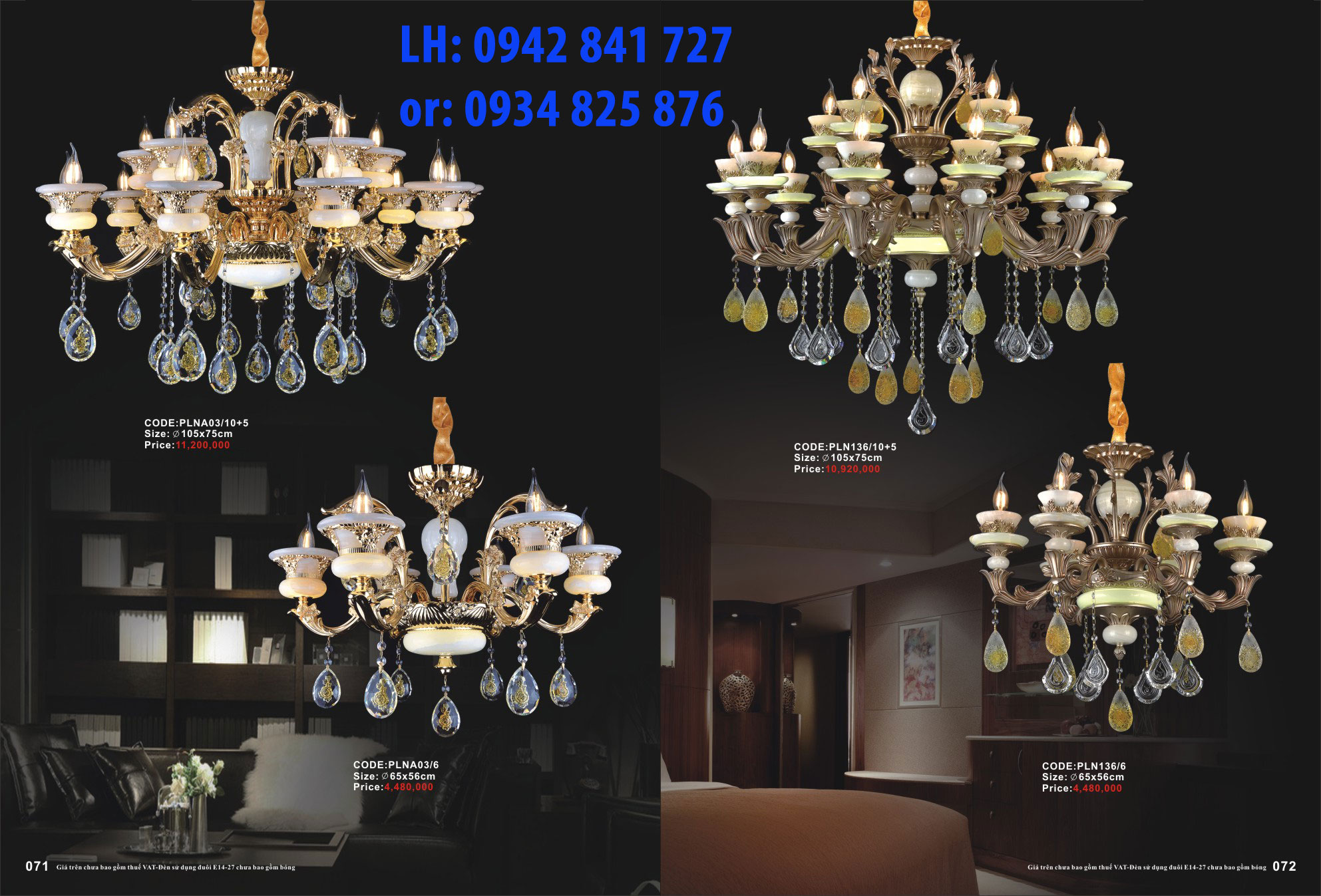 Đèn chùm pha lê cao cấp 38