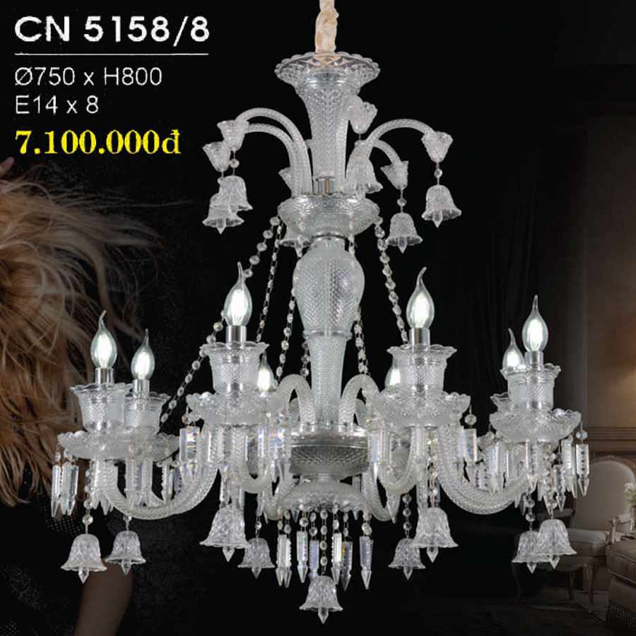 Đèn Chùm Trang Trí Hiện Đại Mẫu Mới Nhất CN-5158/8
