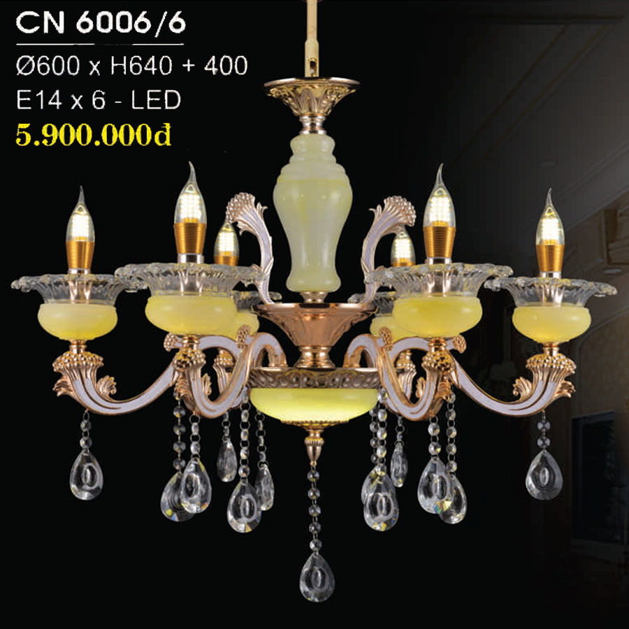 Đèn Chùm Trang Trí Hiện Đại Mẫu Mới Nhất CN-6006/6