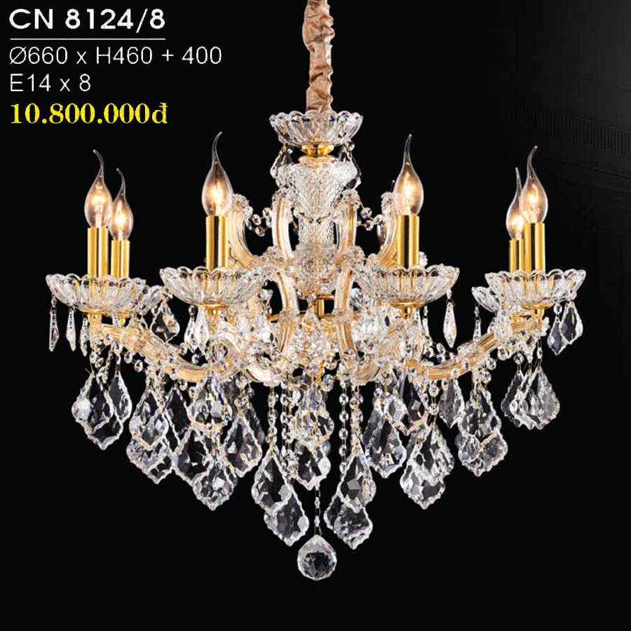 Đèn Chùm Trang Trí Hiện Đại Mẫu Mới Nhất CN-8124/8