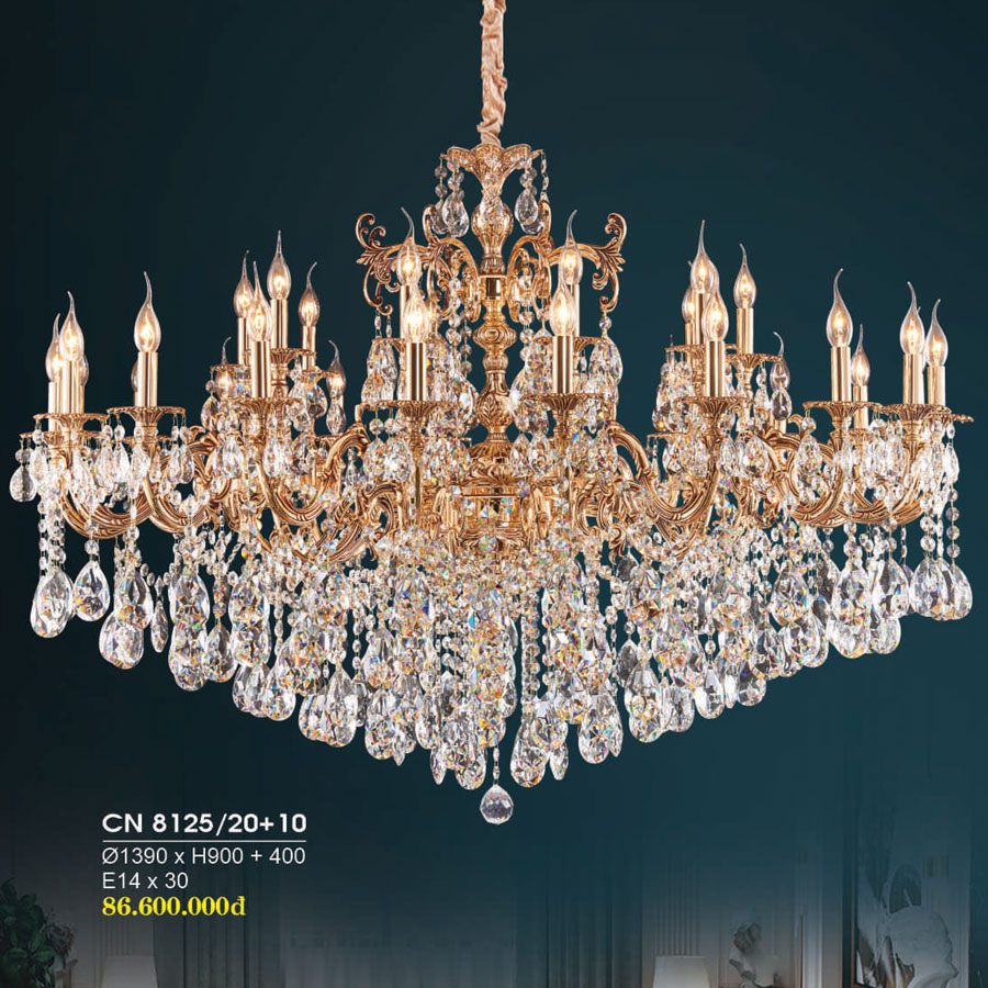 Đèn Chùm Trang Trí Hiện Đại Mẫu Mới Nhất CN-8125/20+10