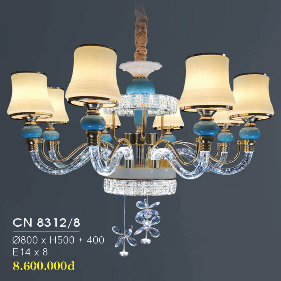 Đèn Chùm Trang Trí Hiện Đại Mẫu Mới Nhất CN-8312/8