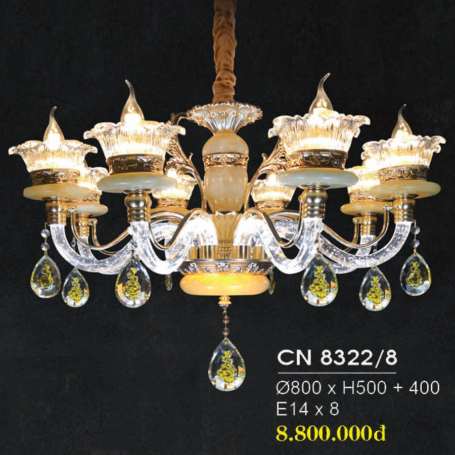 Đèn Chùm Trang Trí Hiện Đại Mẫu Mới Nhất CN-8322/8