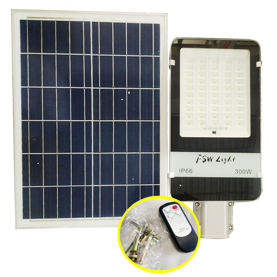 Đèn đường năng lượng mặt trời 300W cao cấp Roiled FSW-300W siêu sáng