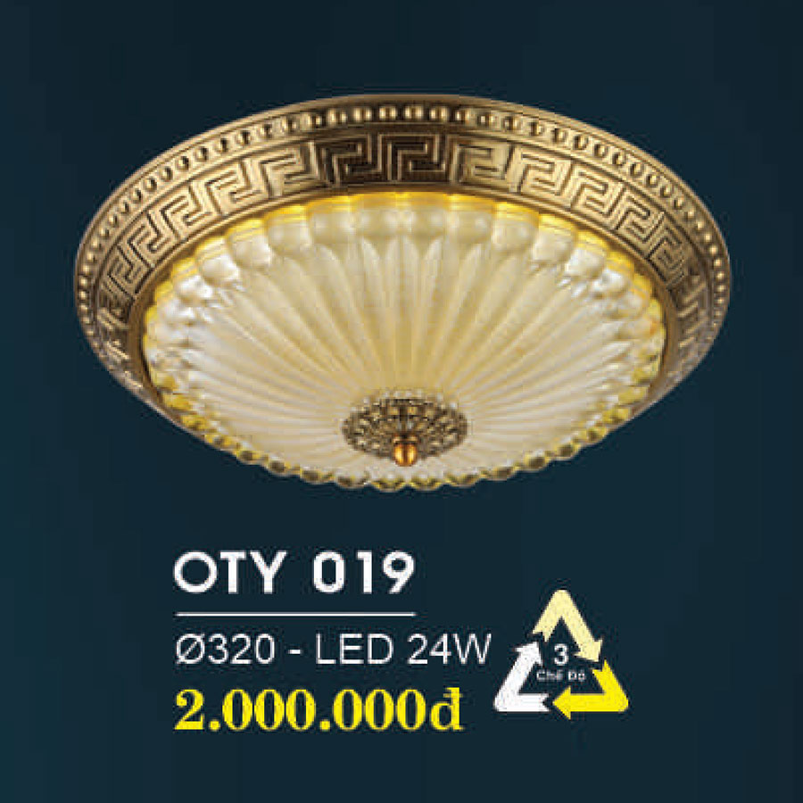 Đèn Ốp Trang Trí Hiện Đại Năm 2022 OTY-019