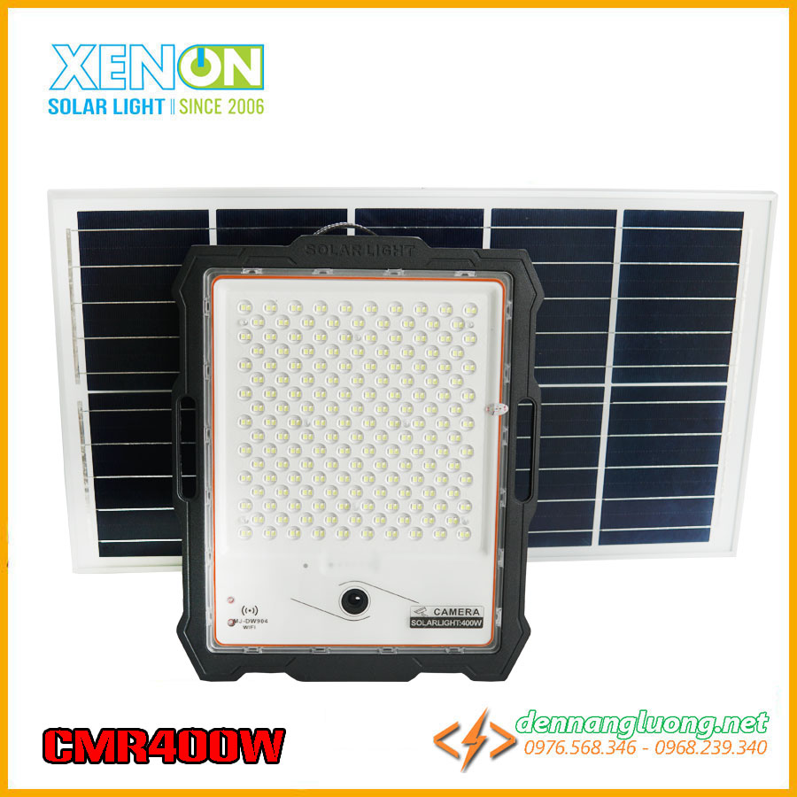 Đèn pha 400W kết hợp Camera năng lượng mặt trời cao cấp