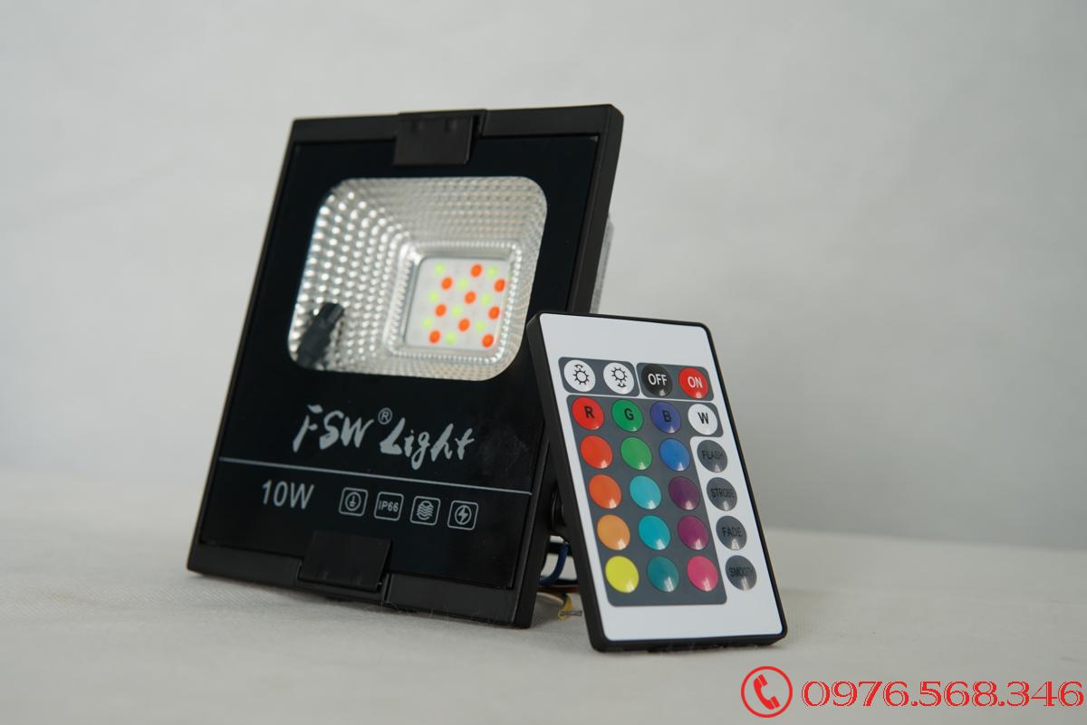 Đèn pha FSW 10W nhiều màu
