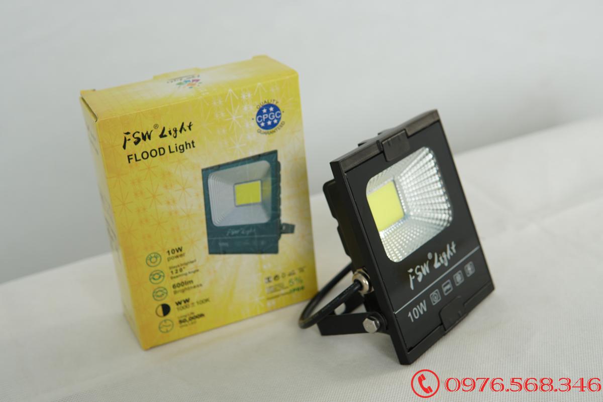 Đèn pha FSW 10W nhiều màu