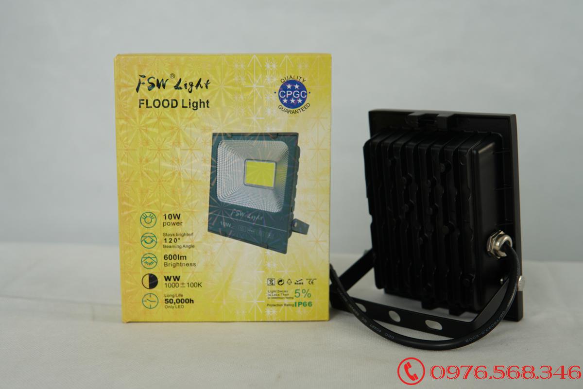 Đèn pha FSW 10W nhiều màu