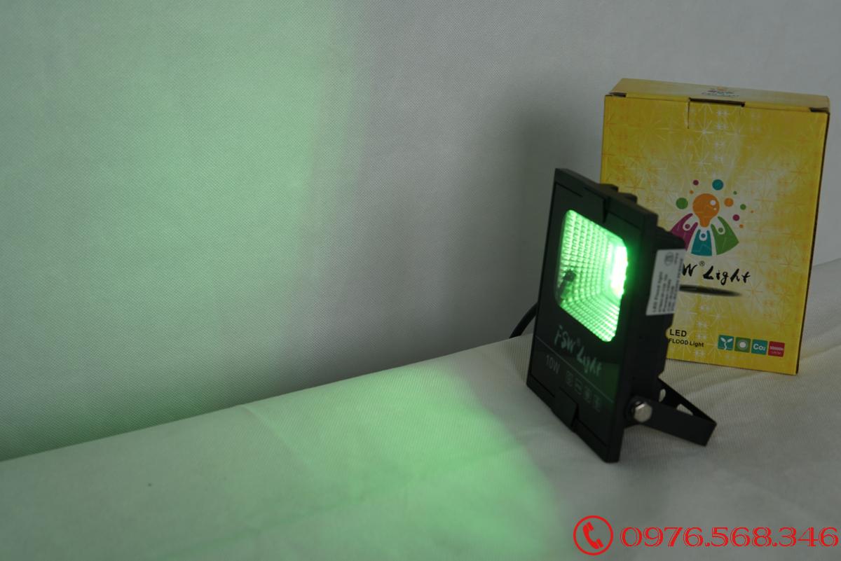 Đèn pha FSW 10W nhiều màu