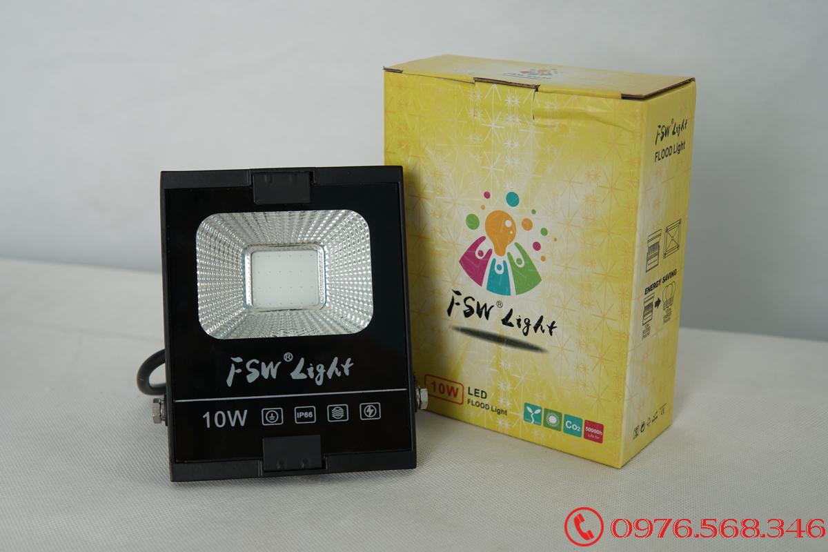 Đèn pha FSW 10W nhiều màu