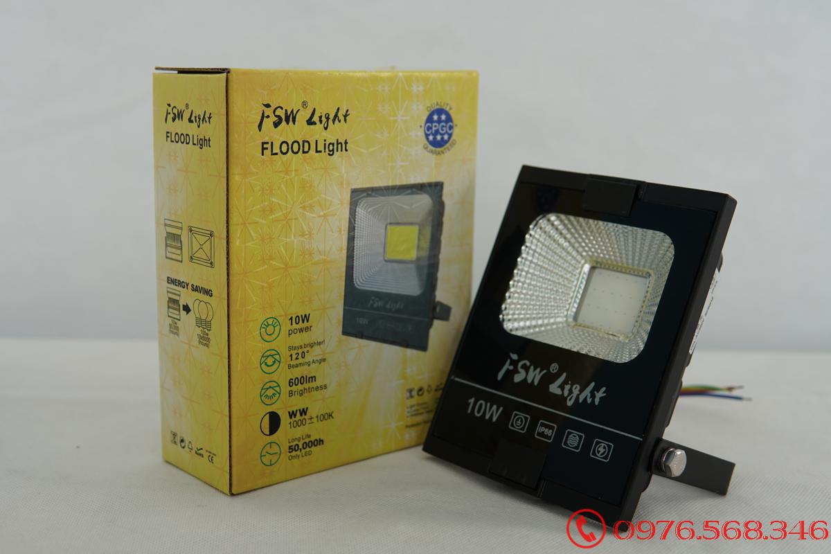Đèn pha FSW 10W nhiều màu