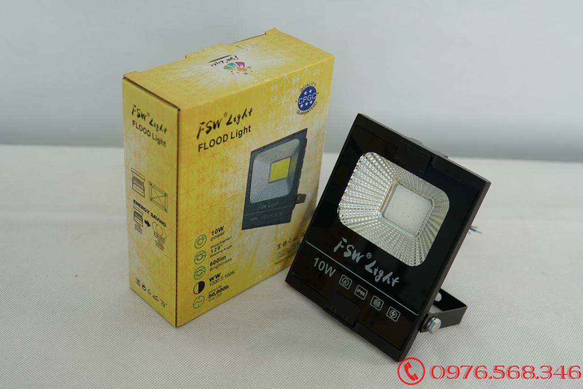 Đèn pha FSW 10W nhiều màu