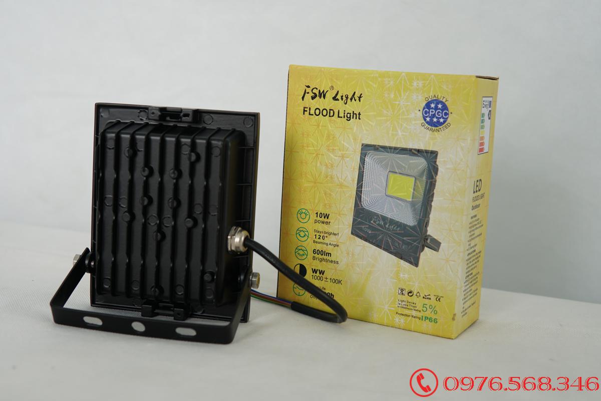 Đèn pha FSW 10W nhiều màu