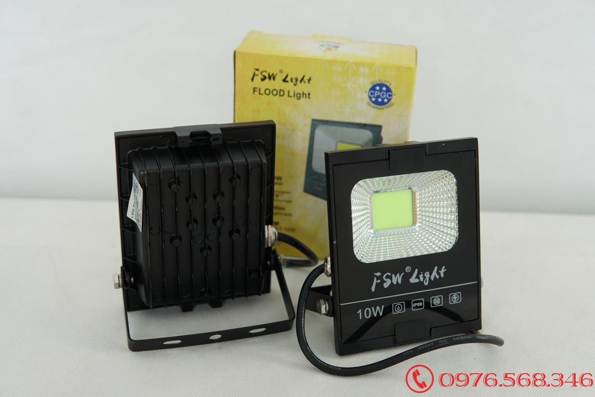 Đèn pha FSW 10W nhiều màu