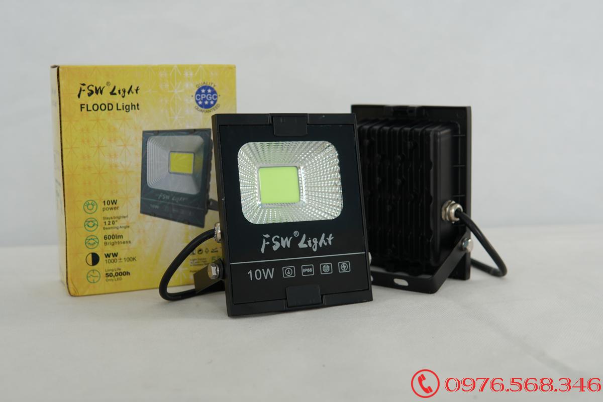 Đèn pha FSW 10W nhiều màu