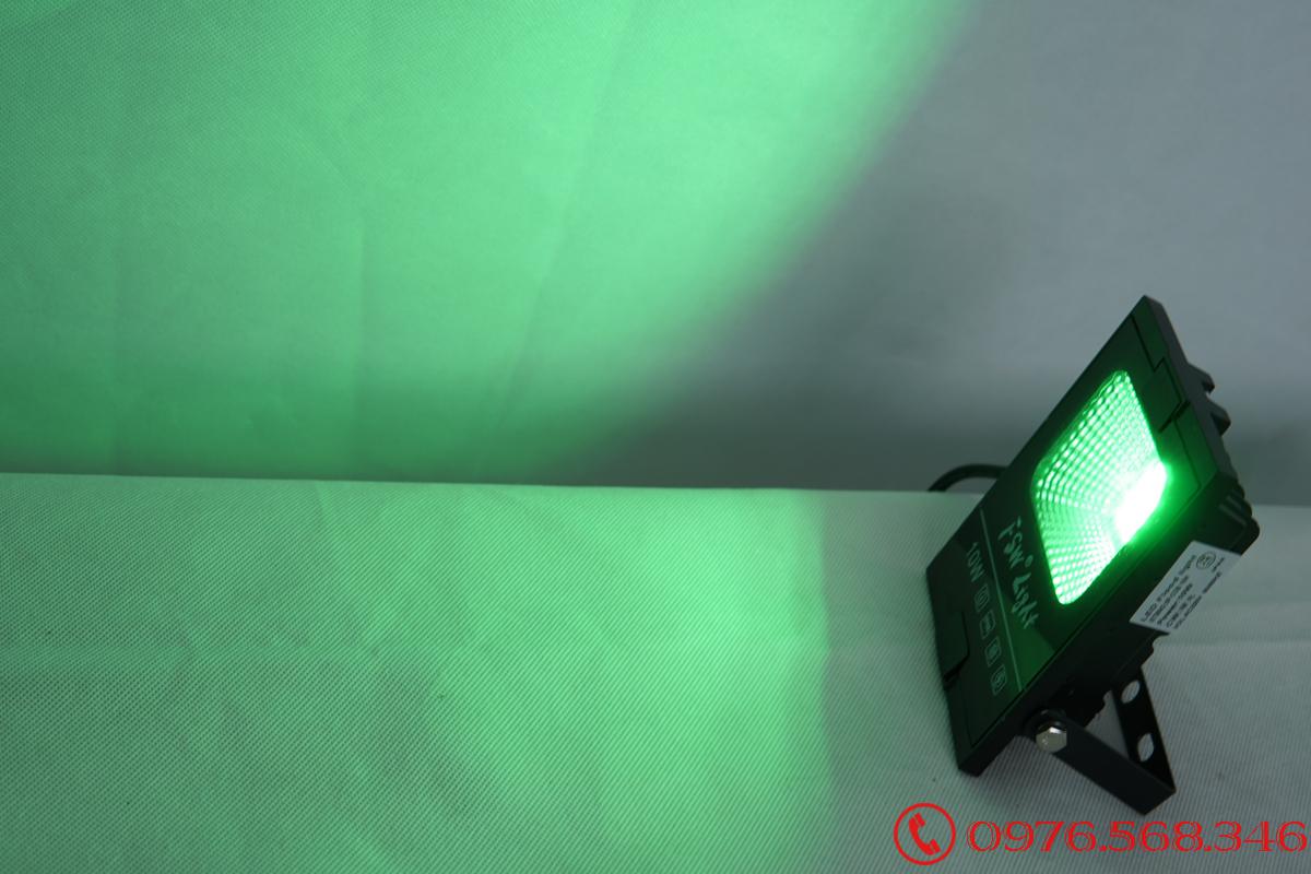 Đèn pha FSW 10W nhiều màu