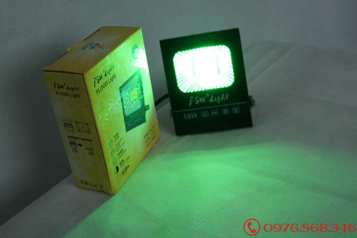 Đèn pha FSW 10W nhiều màu
