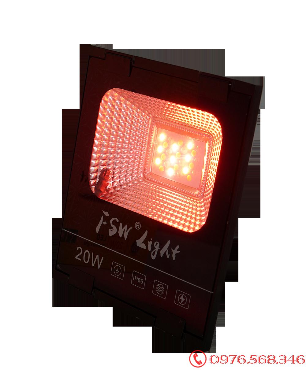Đèn pha FSW 20W nhiều màu