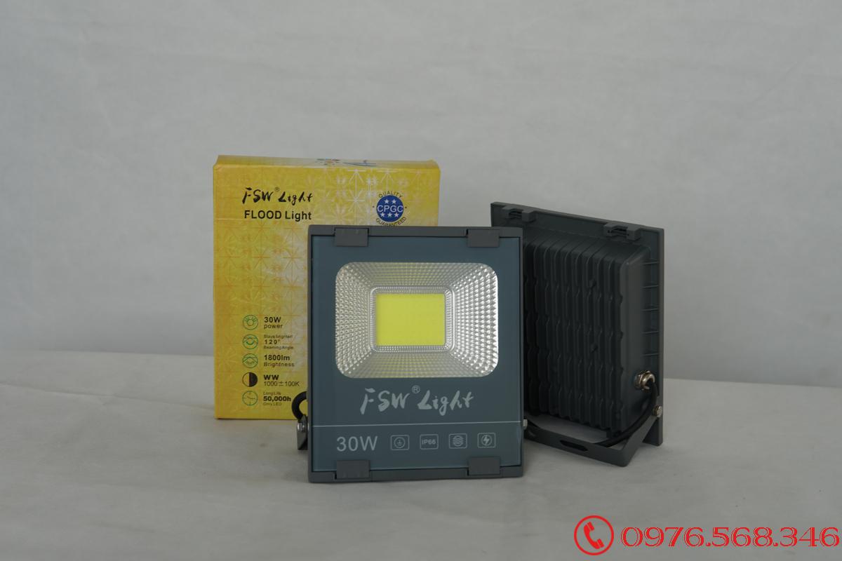 Đèn pha FSW 30W nhiều màu