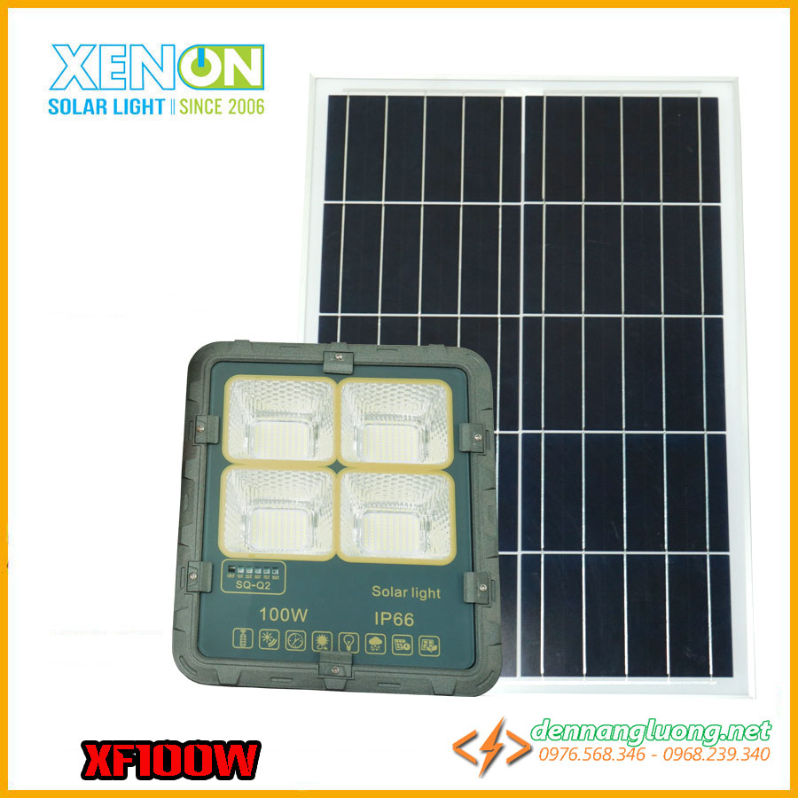 Đèn Pha Năng Lượng Mặt Trời Xenon XF100W