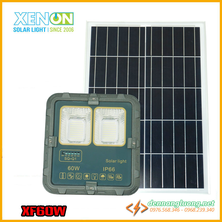 Đèn Pha Năng Lượng Mặt Trời Xenon XF60W