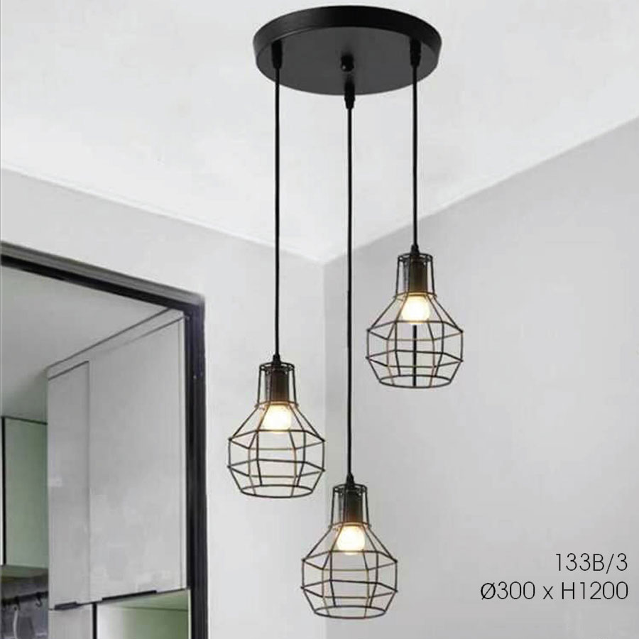 Đèn Thả Trang Trí Kiểu Dáng Hot Nhất Năm 2023 Mã Số: 133B/3