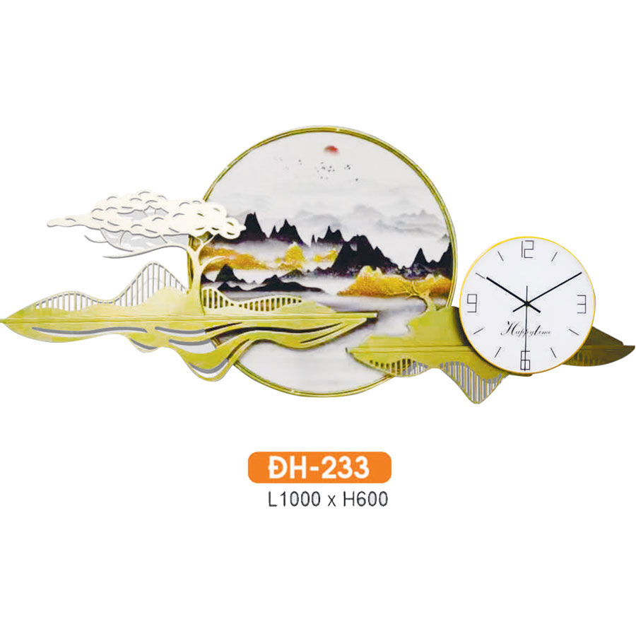 Đồng Hồ Decor Trang Trí Sang Trong HF-233