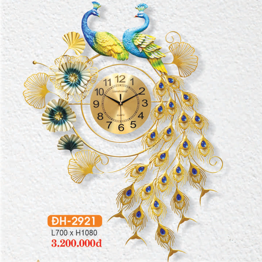 Đồng Hồ Trang Trí Hiện Đại HF-2921