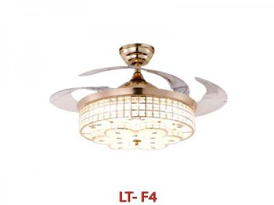 Quạt Trần Xếp Cánh Có Đèn Trang Trí LT-F9 Hoa Mai