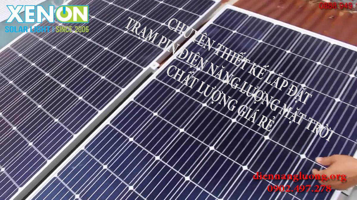 Tấm pin năng lượng mặt trời cao cấp