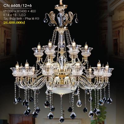 Đèn Chùm Trang Trí Hiện Đại Mẫu Mới Nhất CN-6605/12+6