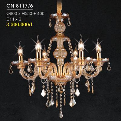 Đèn Chùm Trang Trí Hiện Đại Mẫu Mới Nhất CN-8117/6