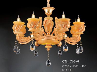 Đèn Chùm Trang Trí Phòng Khách HFCN-1766/8 Sang Trọng