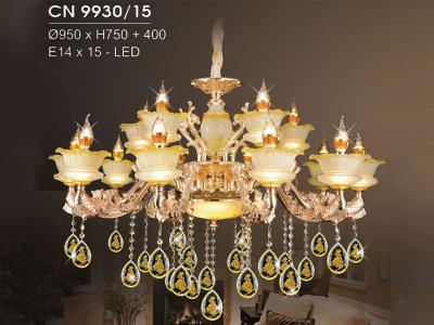 Đèn Chùm Trang Trí Phòng Khách HFCN-9930/15 Sang Trọng