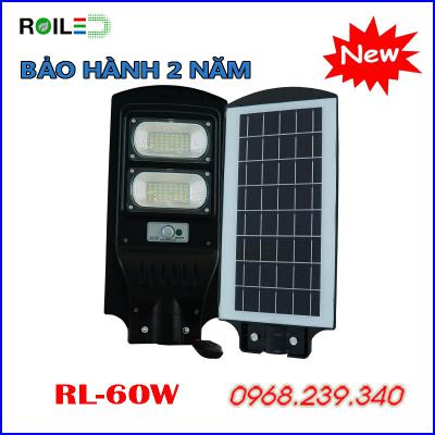 Đèn Đường Liền Thể Roiled RL60W| Năng Lượng Mặt Trời