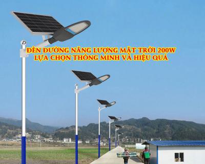 Đèn Đường Năng Lượng Mặt Trời 300w Giải Pháp Chiếu Sáng Tiết Kiệm