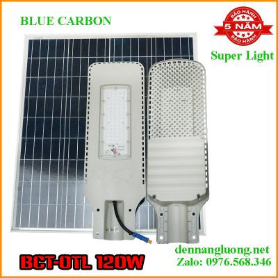 Đèn Đường Năng Lượng Mặt Trời Blue Carbon BCT-OTL 120W Bảo Hành 5 Năm