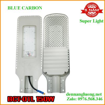 Đèn Đường Năng Lượng Mặt Trời Blue Carbon BCT-OTL 150W Bảo Hành 5 Năm