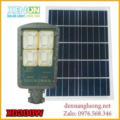 Đèn Đường Rời Thể Xenon XD200W Năng Lượng Mặt Trời