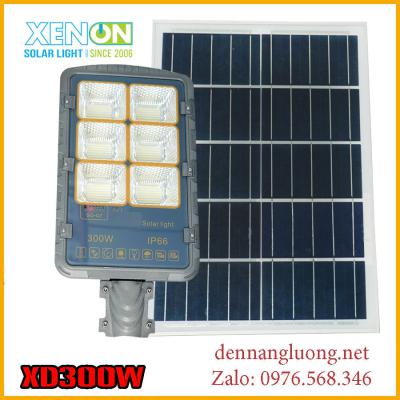 Đèn Đường Rời Thể Xenon XD300W Năng Lượng Mặt Trời