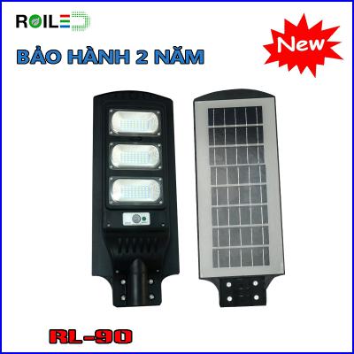 Đèn đường Roiled RL90W| pin liền thể