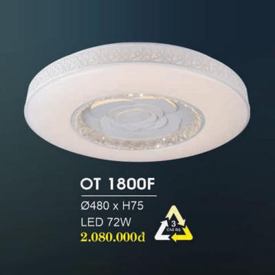 Đèn Ốp Trang Trí Hiện Đại Năm 2022 OT-1800F