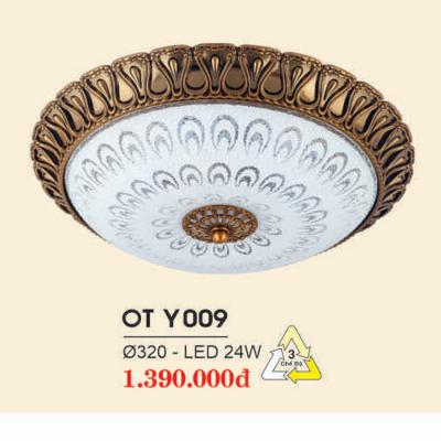 Đèn Ốp Trang Trí Hiện Đại Năm 2022 OT-Y009