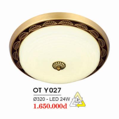 Đèn Ốp Trang Trí Hiện Đại Năm 2022 OT-Y027
