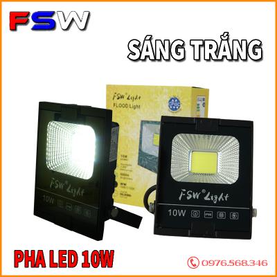 Đèn pha led FSW 10W ánh sáng trắng