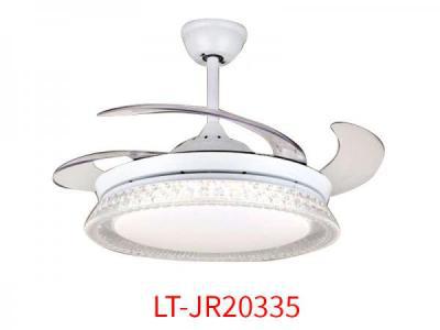 Đèn Quạt Có Pha Lê Trang Trí LT-JR20335 2 Trong 1