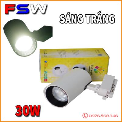 Đèn rọi gắn ray FSW 30W| ánh sáng trắng